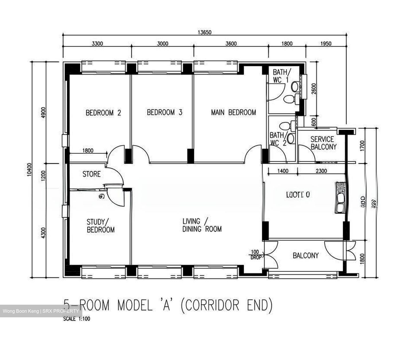 Blk 115 Whampoa Road (Toa Payoh), HDB 5 Rooms #609553841